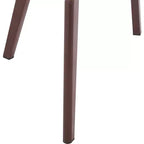 LeisureMod Elias Sedie da Pranzo Set di 2, Sedili Rivestiti in Pelle o Velluto con Gambe Verniciate a Polvere, Moderne per Cucina, Sala da Pranzo, Caffetteria