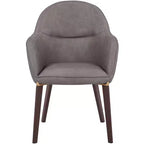 LeisureMod Elias Sedie da Pranzo Set di 2, Sedili Rivestiti in Pelle o Velluto con Gambe Verniciate a Polvere, Moderne per Cucina, Sala da Pranzo, Caffetteria