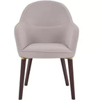 LeisureMod Elias Sedie da Pranzo Set di 2, Sedili Rivestiti in Pelle o Velluto con Gambe Verniciate a Polvere, Moderne per Cucina, Sala da Pranzo, Caffetteria