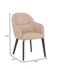 LeisureMod Elias Sedie da Pranzo Set di 2, Sedili Rivestiti in Pelle o Velluto con Gambe Verniciate a Polvere, Moderne per Cucina, Sala da Pranzo, Caffetteria