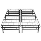 Struttura Letto Pieghevole in Metallo Hercules, Base Materasso con Piattaforma da 14 Pollici, King