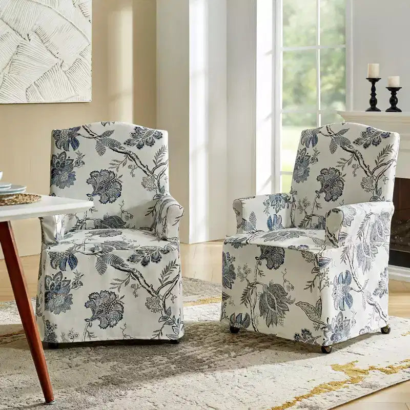Sedia da pranzo Arnold set di 2 braccioli a rotolo|ARTFUL LIVING DESIGN