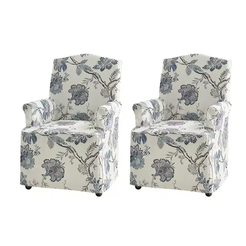 Arnold dining chair Set of 2 roll arms|ARTFUL LIVING DESIGN