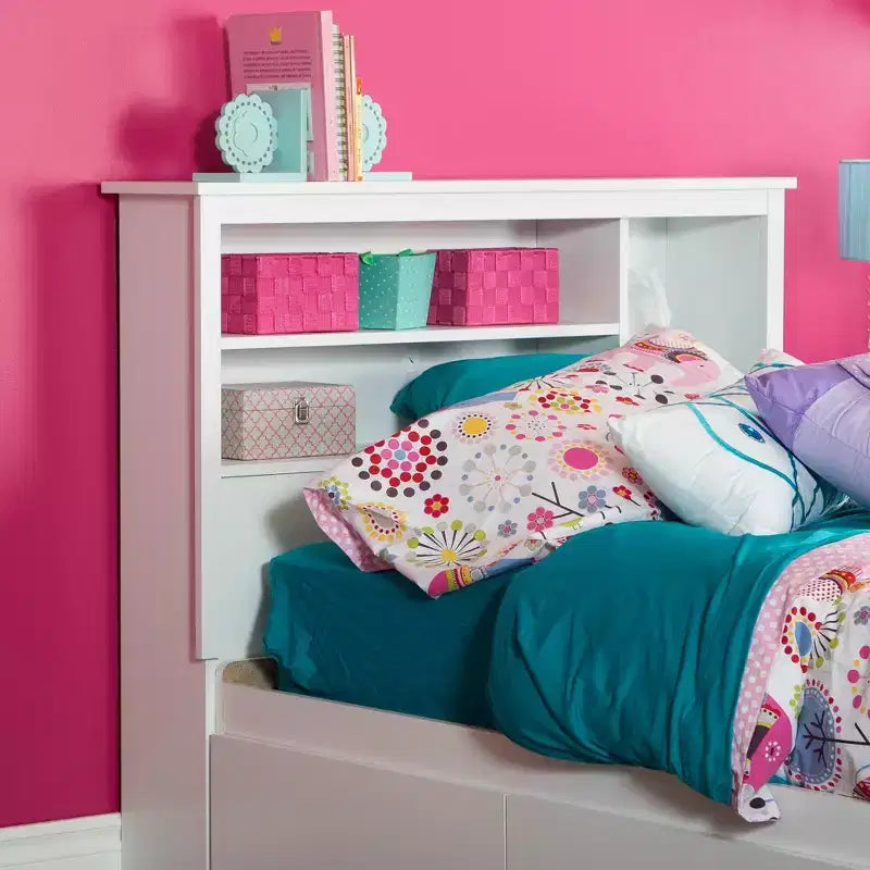 HomeStock Kid's Twin Bookcase Headboard