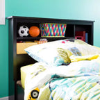 HomeStock Testiera per letto singolo a libreria per bambini