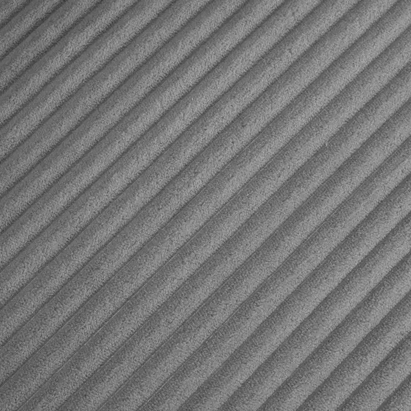 MAYEERTY 35.4 Pouf Ottomano Doppio Strato per Soggiorno Camera da Letto Grigio Scuro