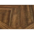 Libreria tradizionale in legno Porter da 74" con ante marrone - Martin Furniture