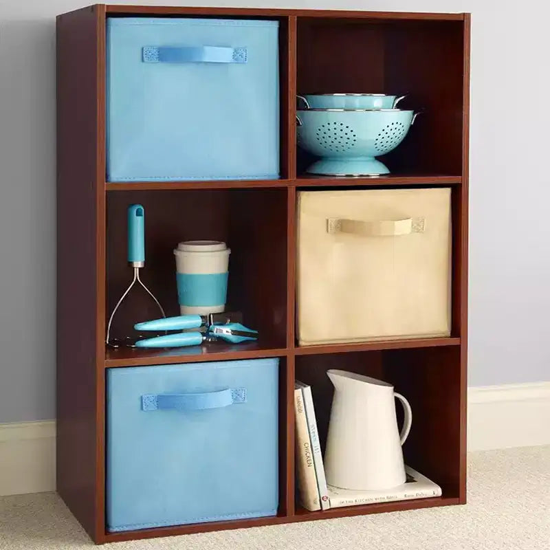ClosetMaid Libreria a giorno a 6 scomparti in legno, Ciliegio scuro