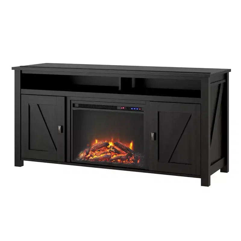 Ameriwood Home Farmington Electric Fireplace TV Console for TVs up to 60