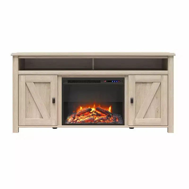 Ameriwood Home Farmington Electric Fireplace TV Console for TVs up to 60