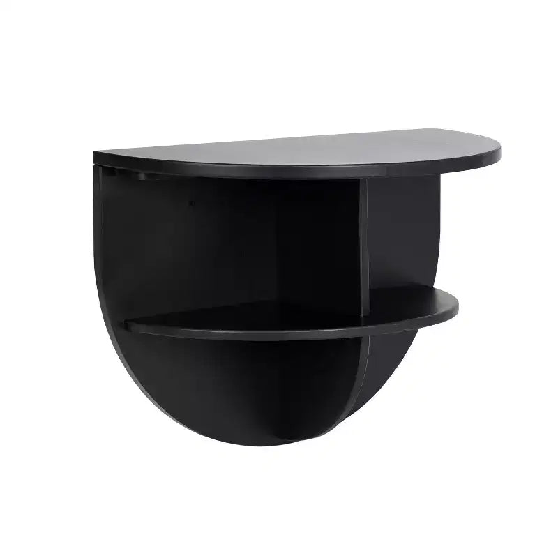 Kate and Laurel Jalla Wood Floating Side Table