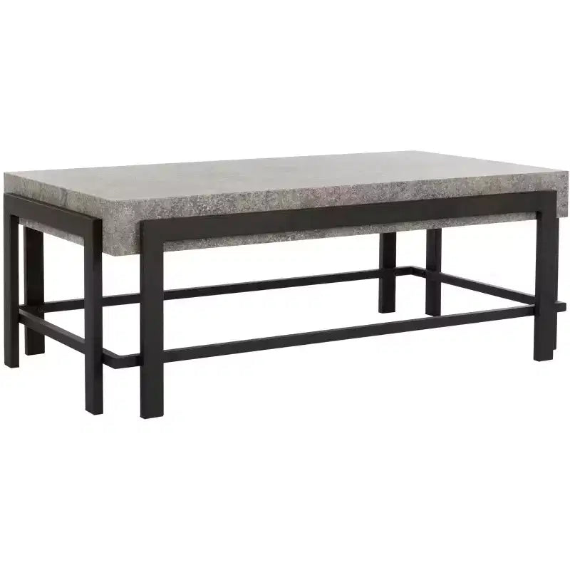 Oliver Coffee Table - COF7006A - Dark Grey/Black - Safavieh