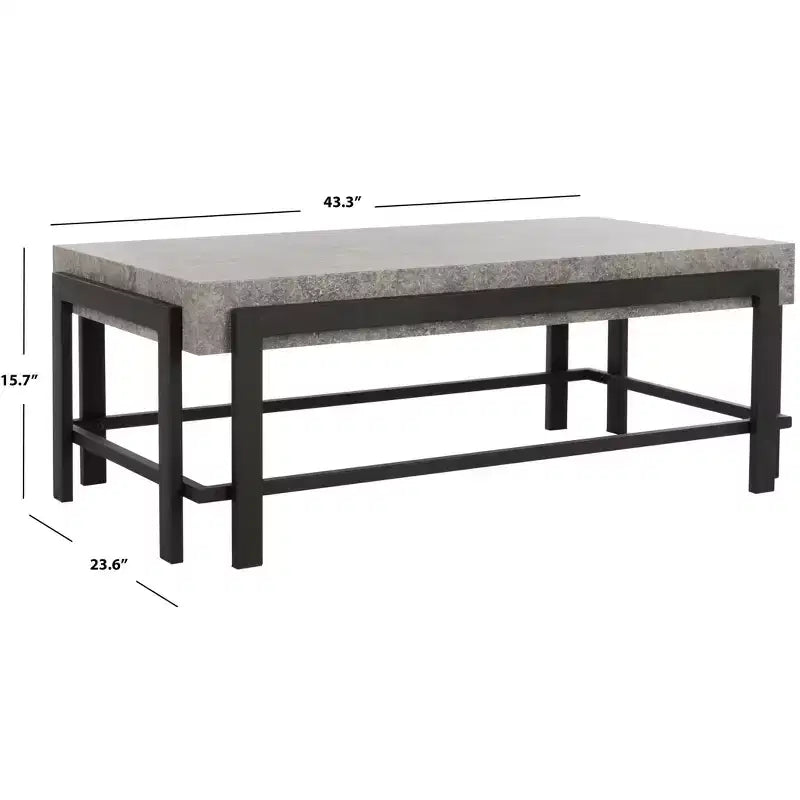 Coffee Table - Dark Grey/Black
