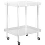 Carrello bar in acrilico Healy - Trasparente