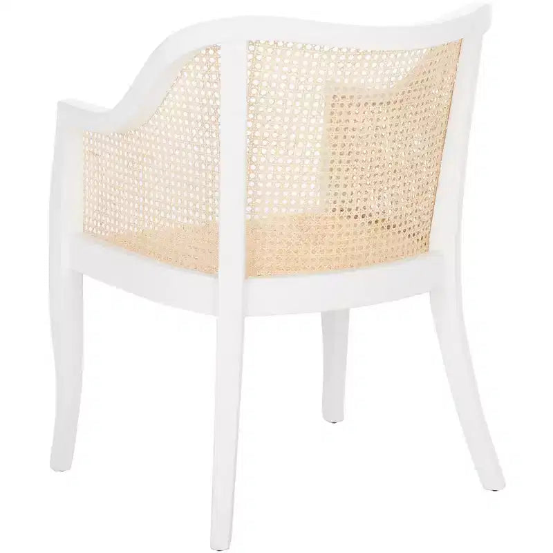 Sedia da pranzo Maika in rattan