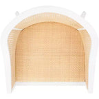 Sedia da pranzo Maika in rattan
