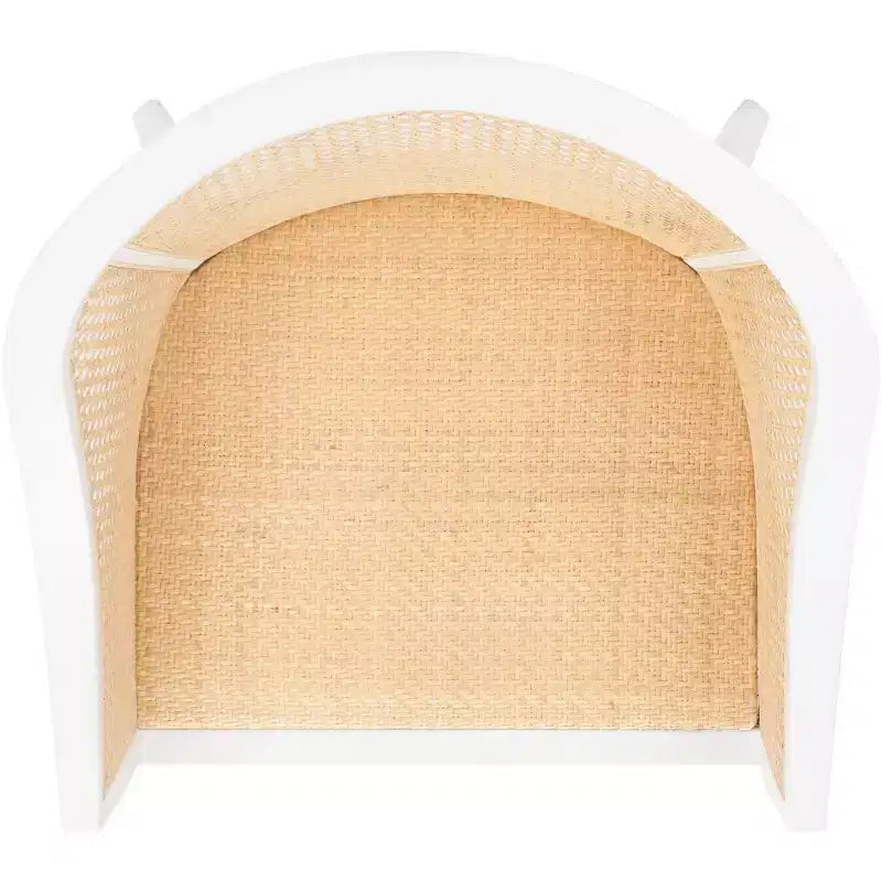 Sedia da pranzo Maika in rattan