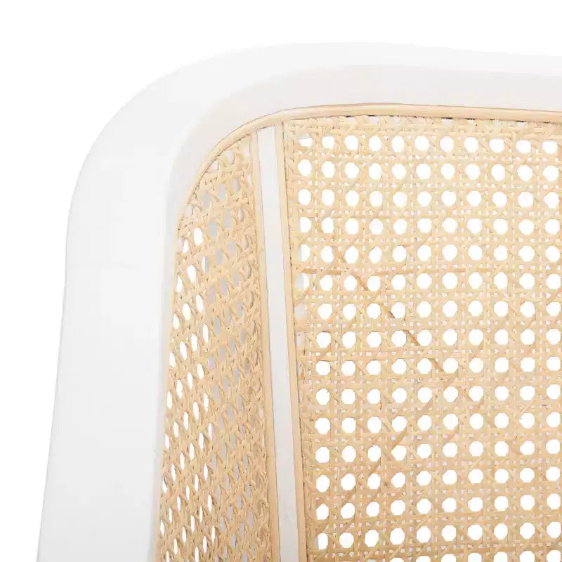 Sedia da pranzo Maika in rattan