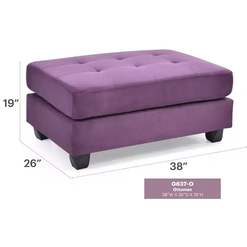 Pouf Malone Tufted
