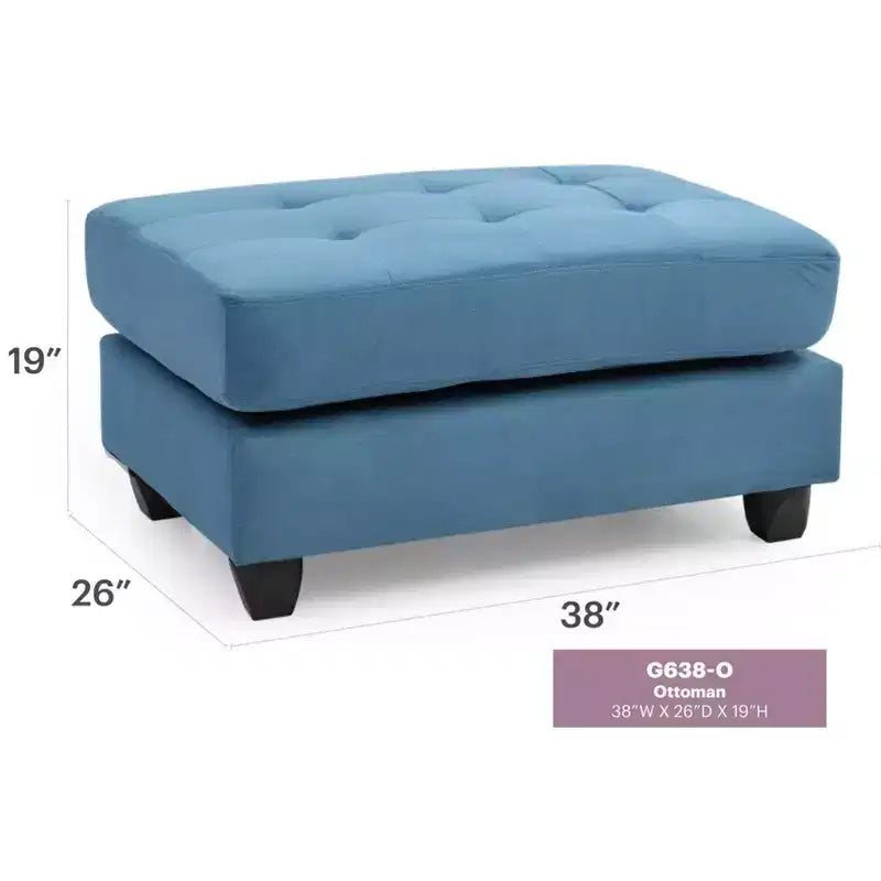 Pouf Malone Tufted