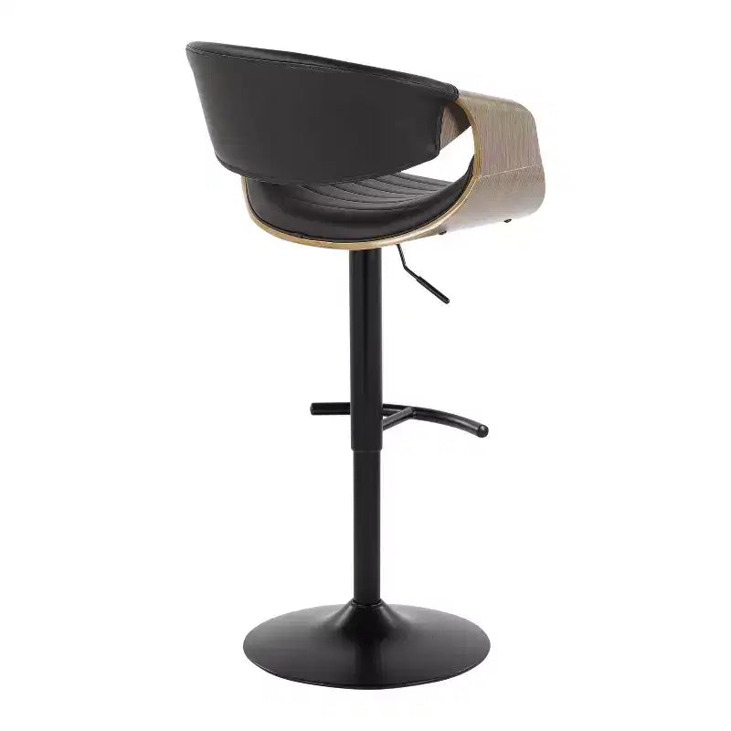Set of 2 Symphony Adjustable Barstools with Footrest - LumiSource