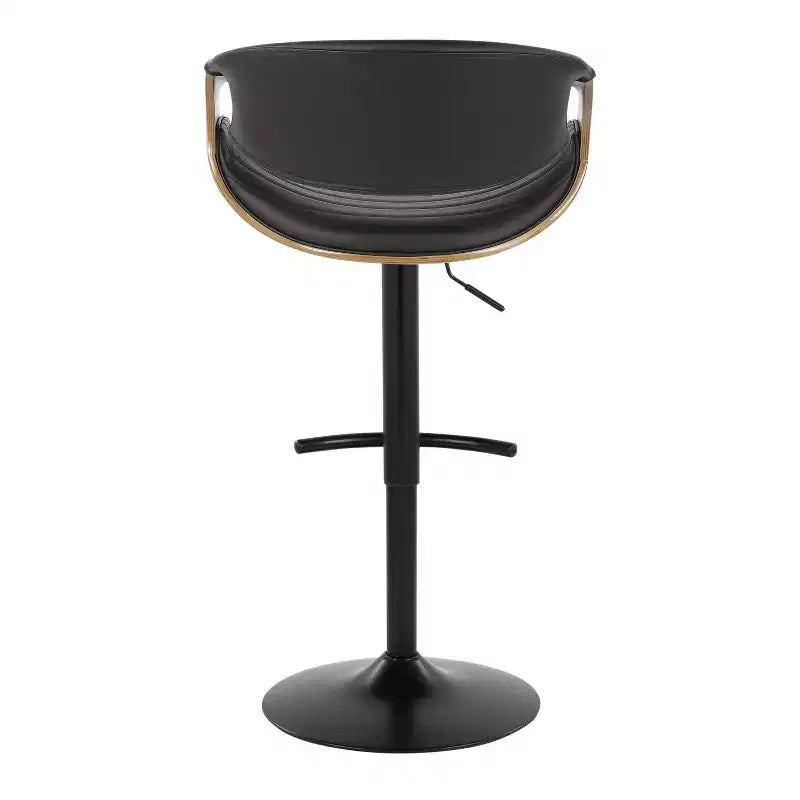 Set of 2 Symphony Adjustable Barstools with Footrest - LumiSource