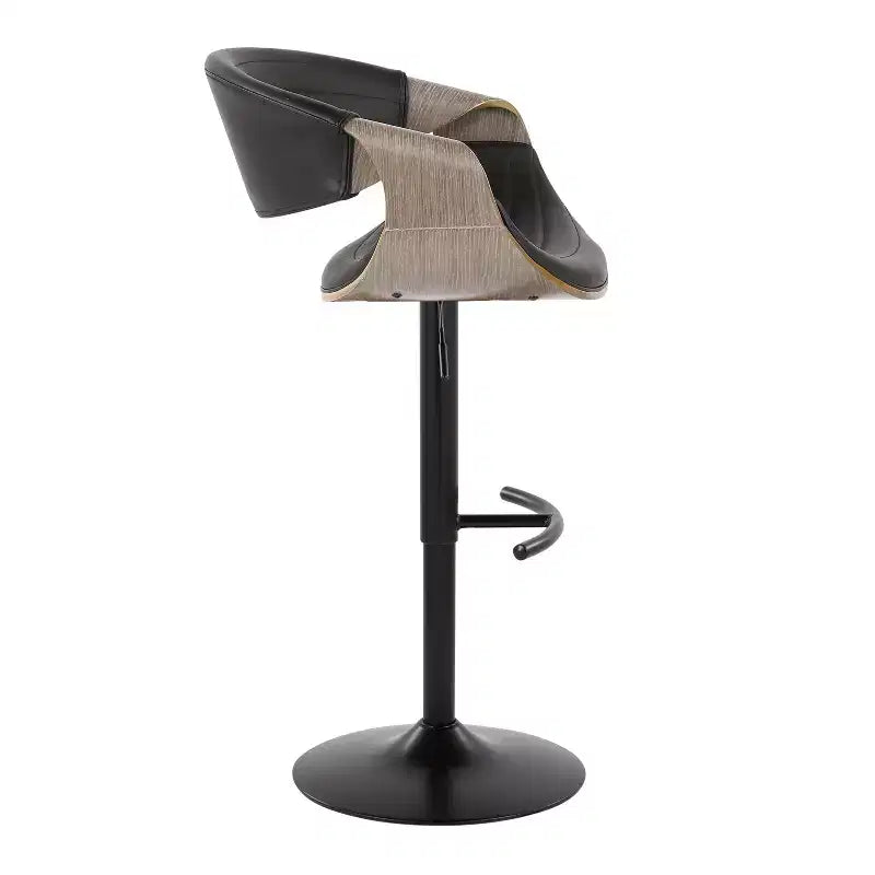 Set of 2 Symphony Adjustable Barstools with Footrest - LumiSource