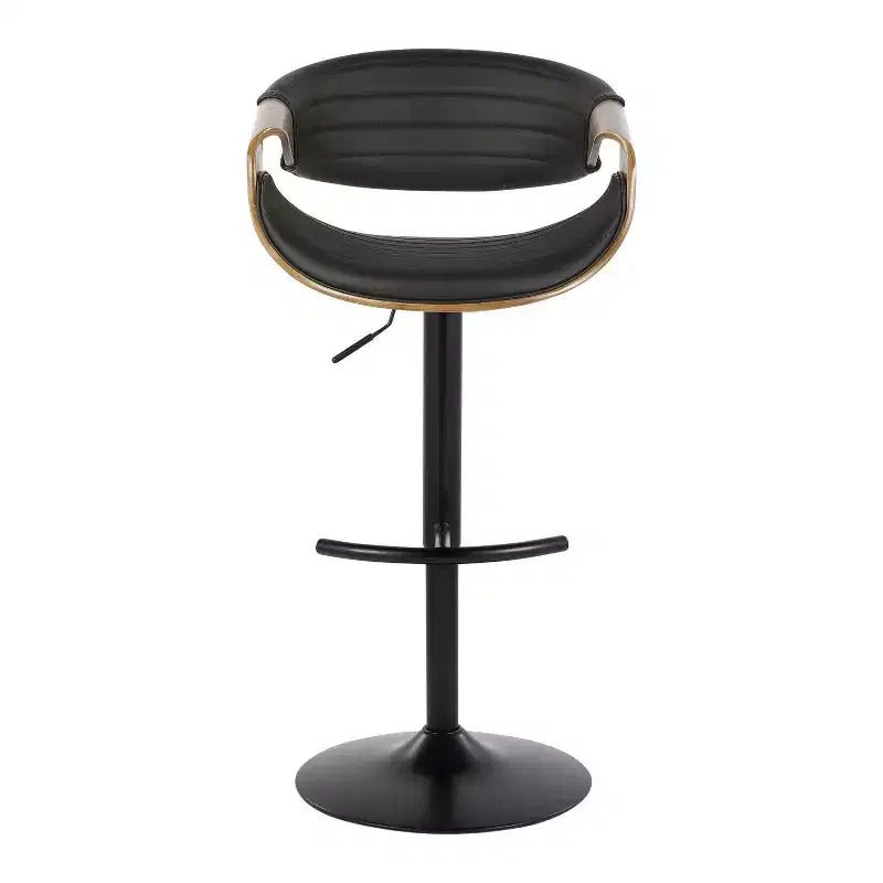 Set of 2 Symphony Adjustable Barstools with Footrest - LumiSource