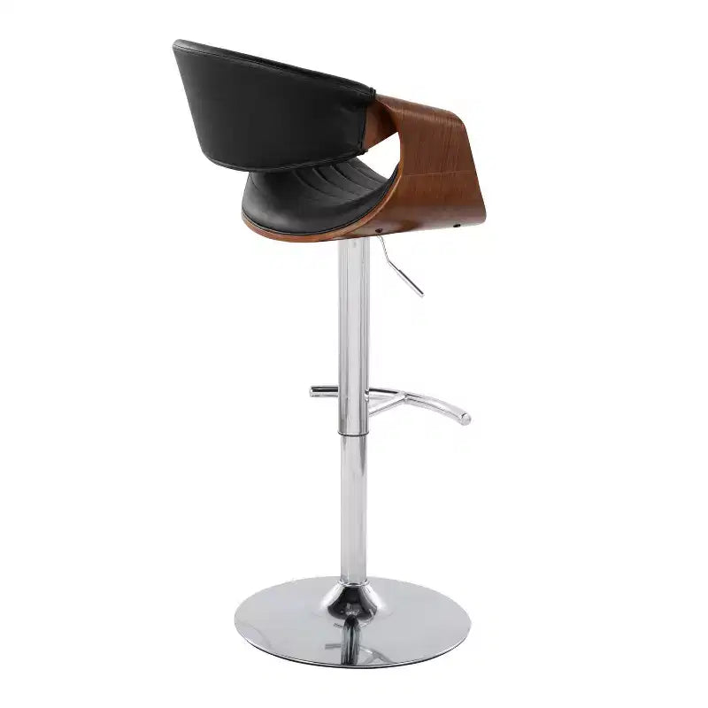 Set of 2 Symphony Adjustable Barstools with Footrest - LumiSource