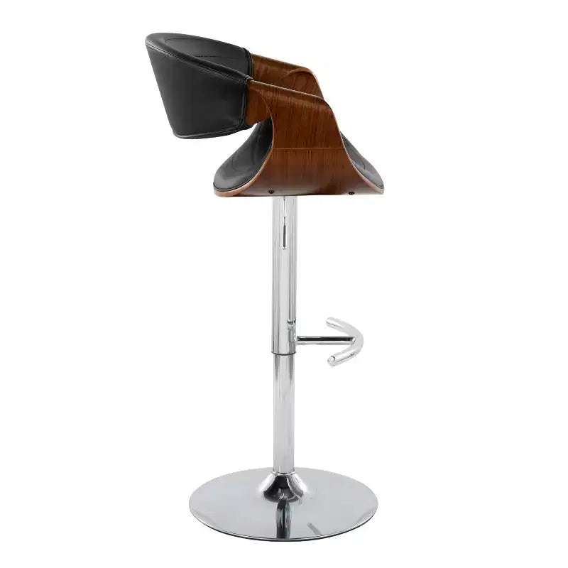 Set of 2 Symphony Adjustable Barstools with Footrest - LumiSource
