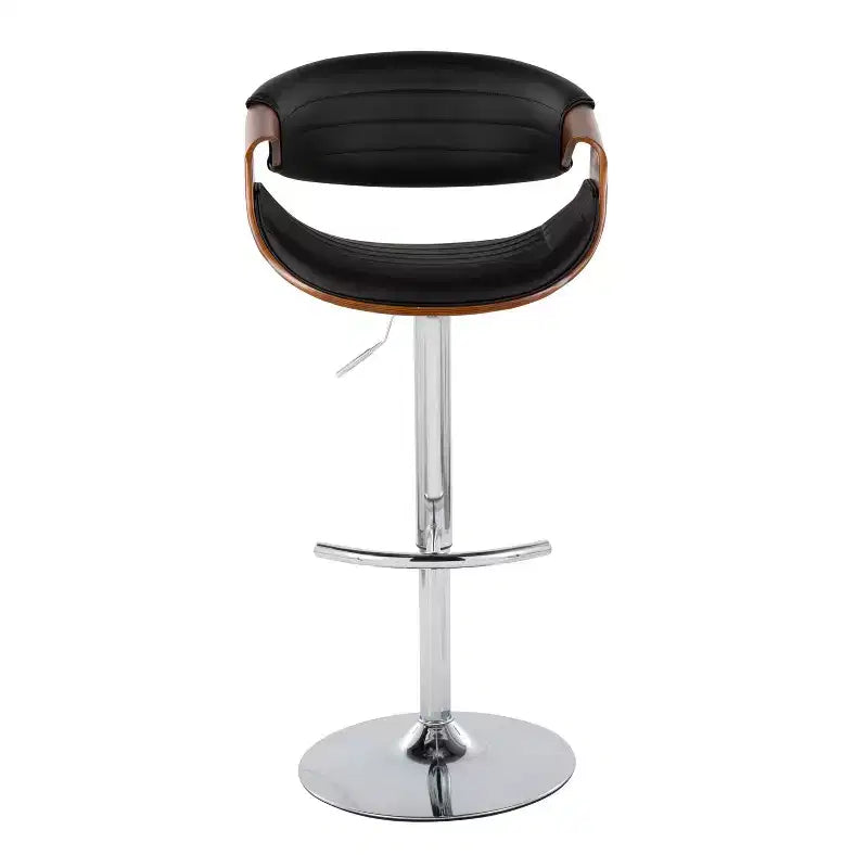 Set of 2 Symphony Adjustable Barstools with Footrest - LumiSource