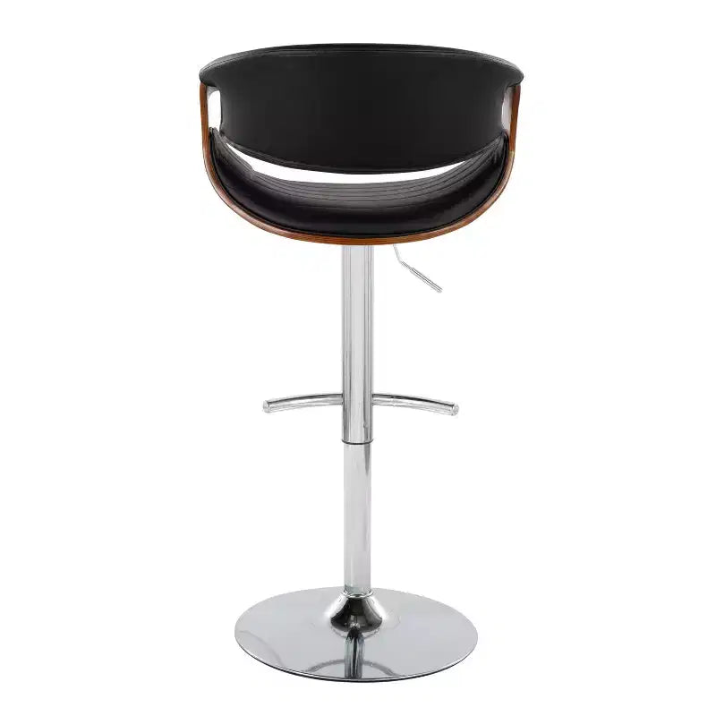 Set of 2 Symphony Adjustable Barstools with Footrest - LumiSource