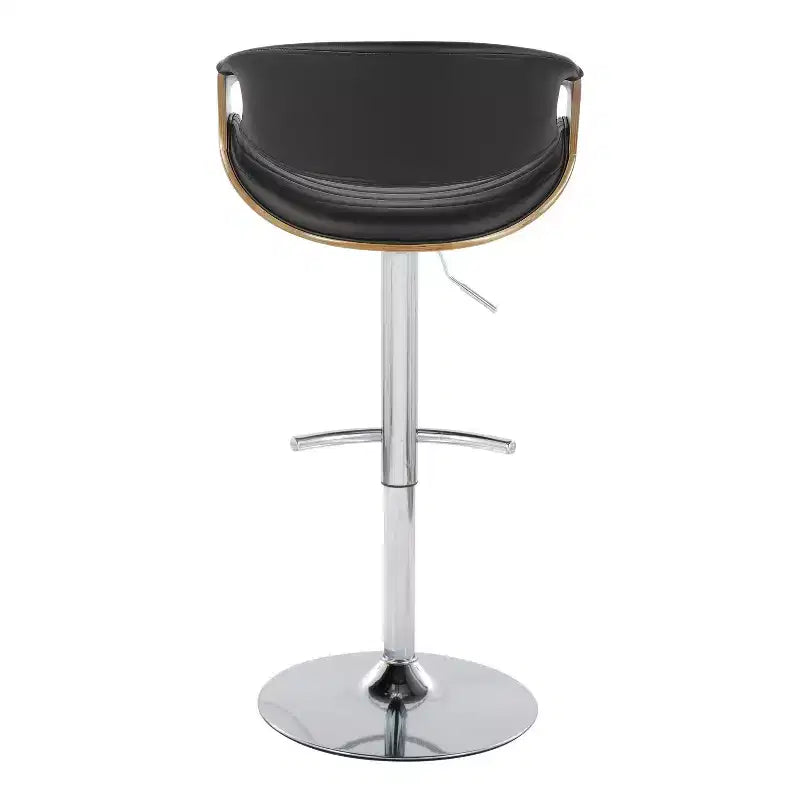 Set of 2 Symphony Adjustable Barstools with Footrest - LumiSource