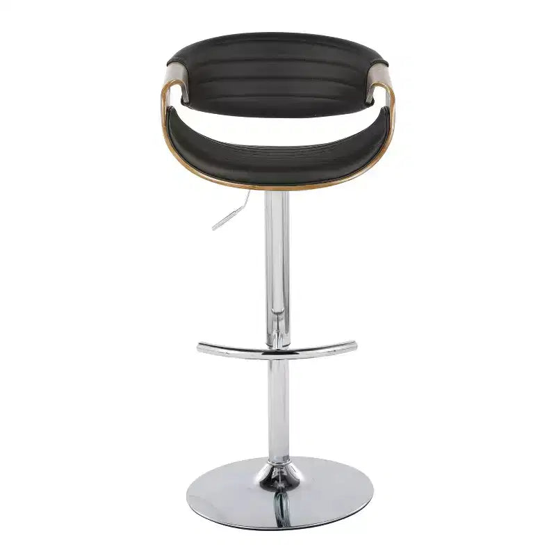 Set of 2 Symphony Adjustable Barstools with Footrest - LumiSource