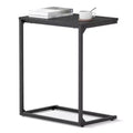 VASAGLE C Shape End Table, Small Coffee Table for Couch Or Sofa
